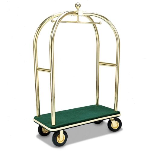 Luxury Hotel Luggage Bell Cart Ornament 5