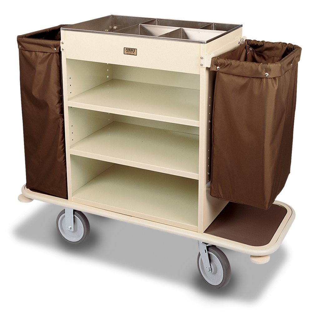 Plastic Housekeeping Cart - 2200-42 - Forbes Industries