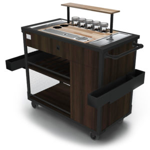 Rustica Mixology Cart - Elite