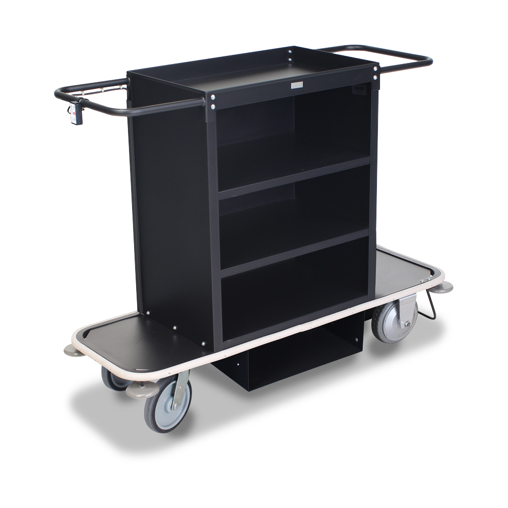 Motorized Steel Housekeeping Cart - 2154 - Forbes Industries