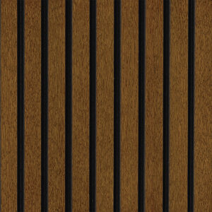 SATIN DARK OAK SLAT WOOD