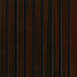 SATIN RED MAHOGANY SLAT WOOD