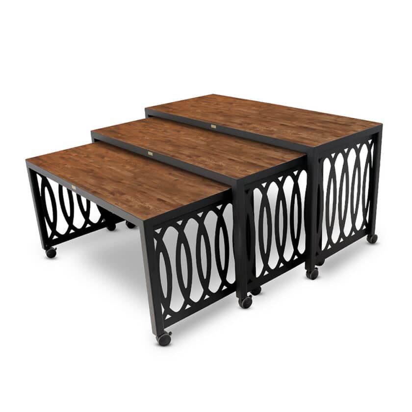 Halo Mobile Nesting Tables – Elite 7438AHD