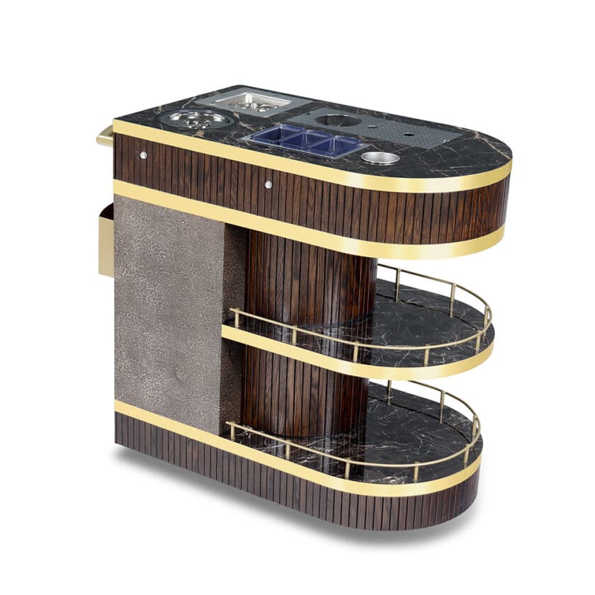The Admiral Bar Cart -Custom F35-5529-X23